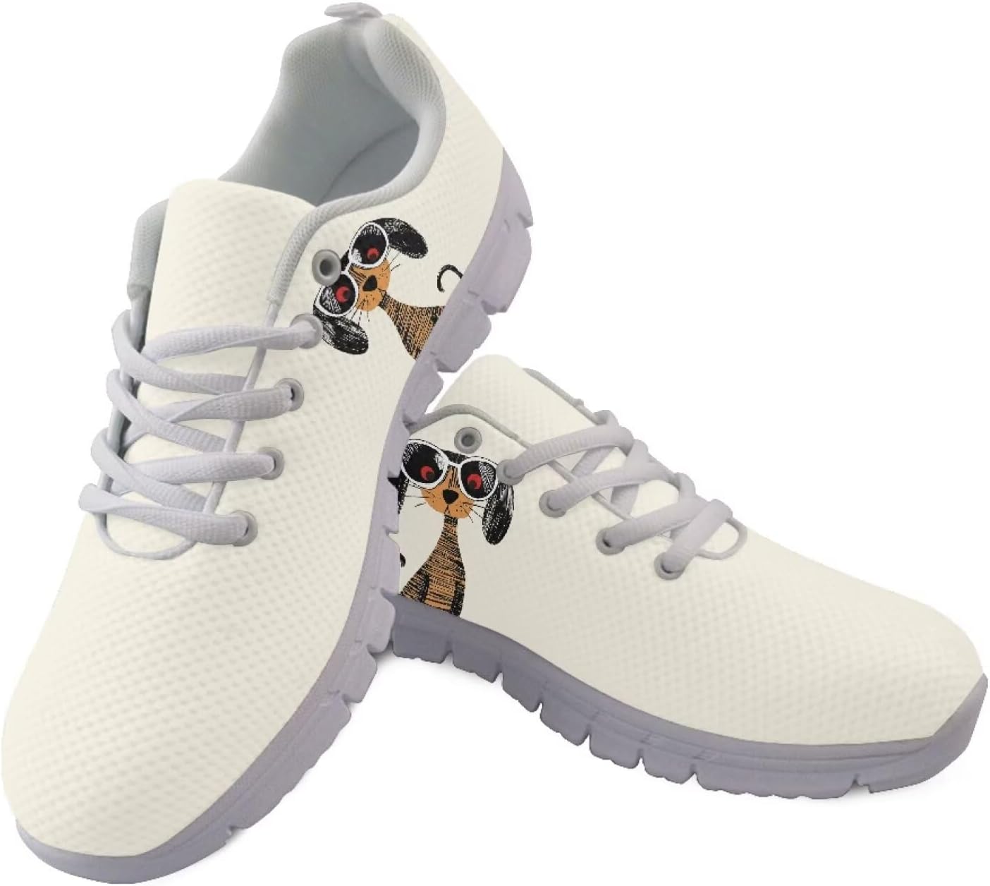 Кроссовки для улицы Jeiento для женщин, мужчин и подростков, с нескользящей подошвой, модные сетчатые спортивные кроссовки для занятий в тренажерном зале и повседневной носки для девушек-подростков, Funny Dogs
Кроссовки для улицы Jeiento для женщин, мужчин и подростков, с нескользящей подошвой, модные сетчатые спортивные кроссовки для занятий в тренажерном зале и повседневной носки для девушек-подростков, Funny Dogs