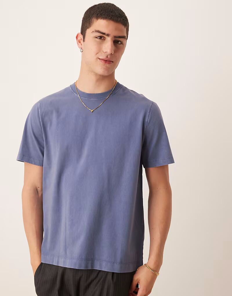 Классическая футболка Abercrombie & Fitch темно-синего цвета
Классическая футболка Abercrombie & Fitch темно-синего цвета