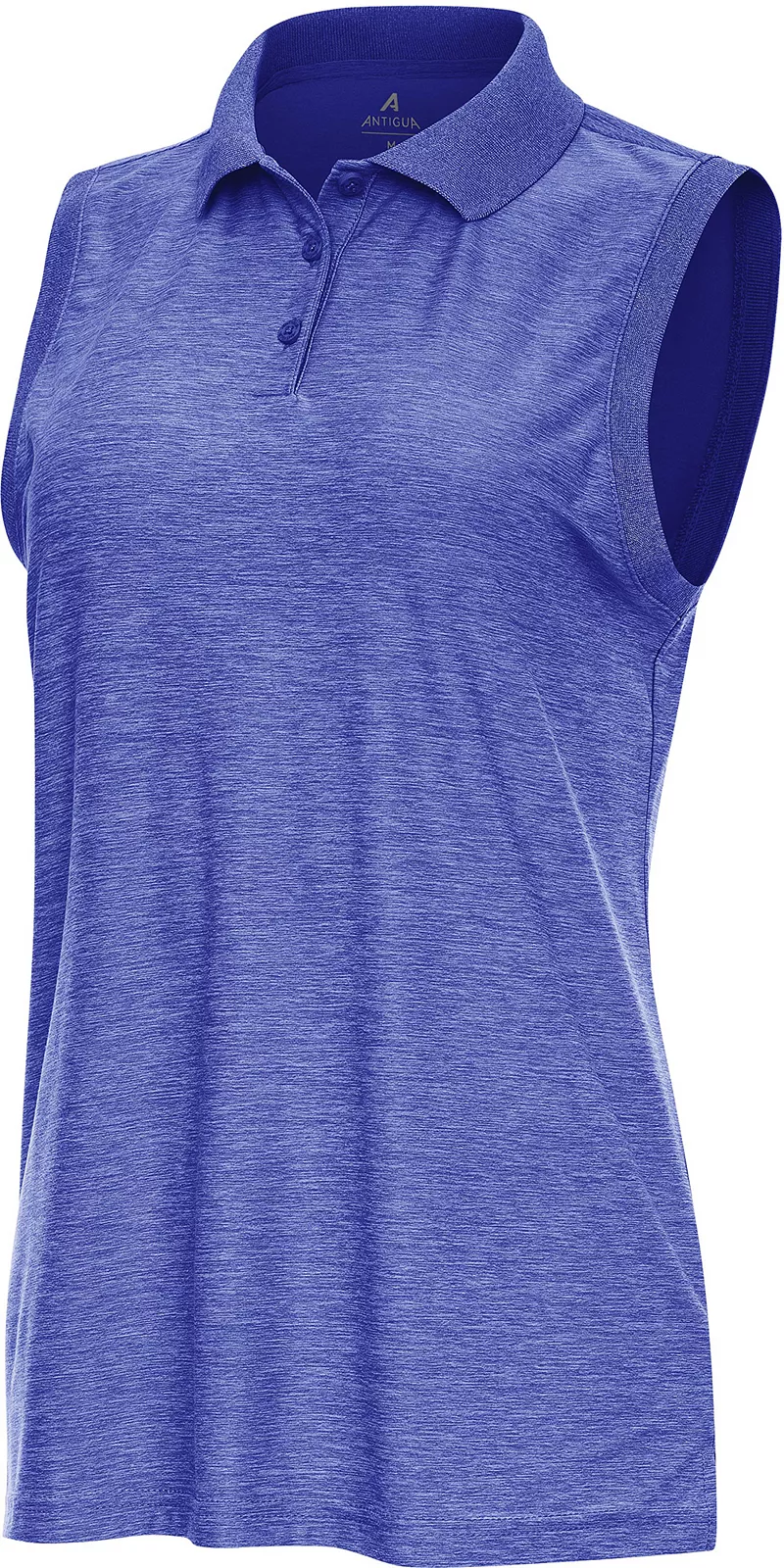 Женская футболка-поло для гольфа без рукавов Antigua Recap, цвет Dark Royal Heather
Женская футболка-поло для гольфа без рукавов Antigua Recap, цвет Dark Royal Heather