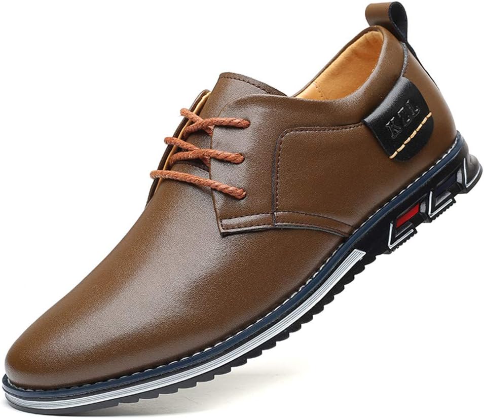 Мужские повседневные кроссовки Veslexth для вождения, лоферы, дышащие, комфортные, для ходьбы, с крылышками, на шнуровке, роскошные кожаные туфли для бизнес-офиса, работы и повседневной носки, коричневый
Мужские повседневные кроссовки Veslexth для вождения, лоферы, дышащие, комфортные, для ходьбы, с крылышками, на шнуровке, роскошные кожаные туфли для бизнес-офиса, работы и повседневной носки, коричневый