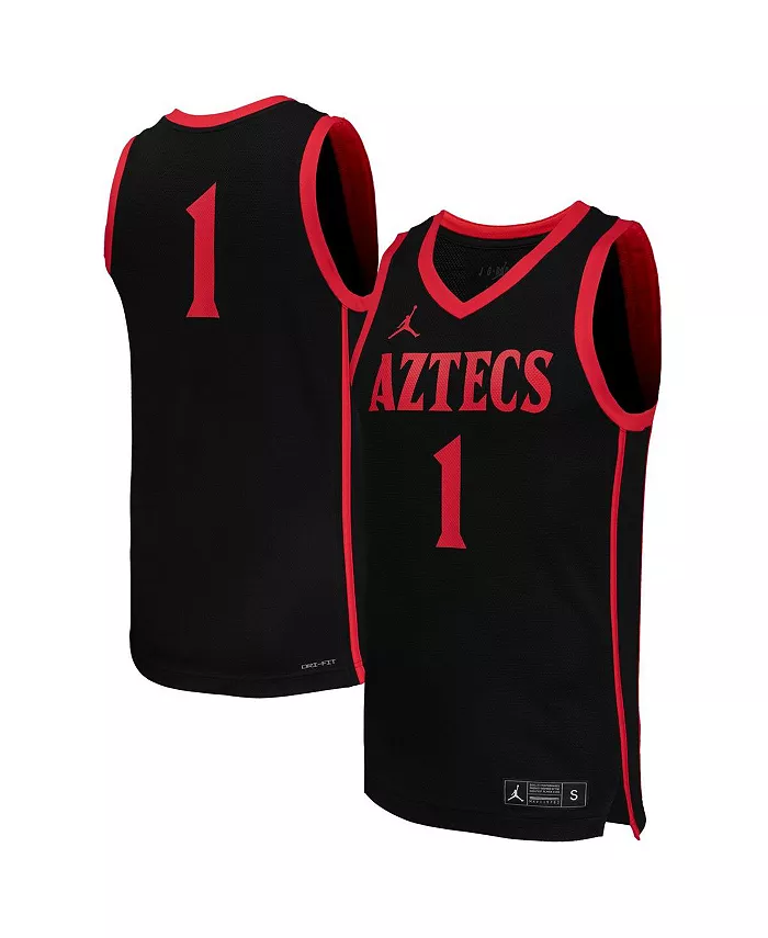 Мужская 1 черная копия баскетбольной майки San Diego State Aztecs Jordan
Мужская 1 черная копия баскетбольной майки San Diego State Aztecs Jordan