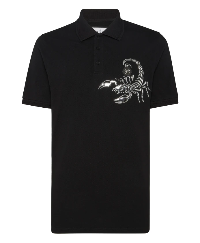 Приталенная рубашка-поло «Скорпион» Philipp Plein, черный
Приталенная рубашка-поло «Скорпион» Philipp Plein, черный