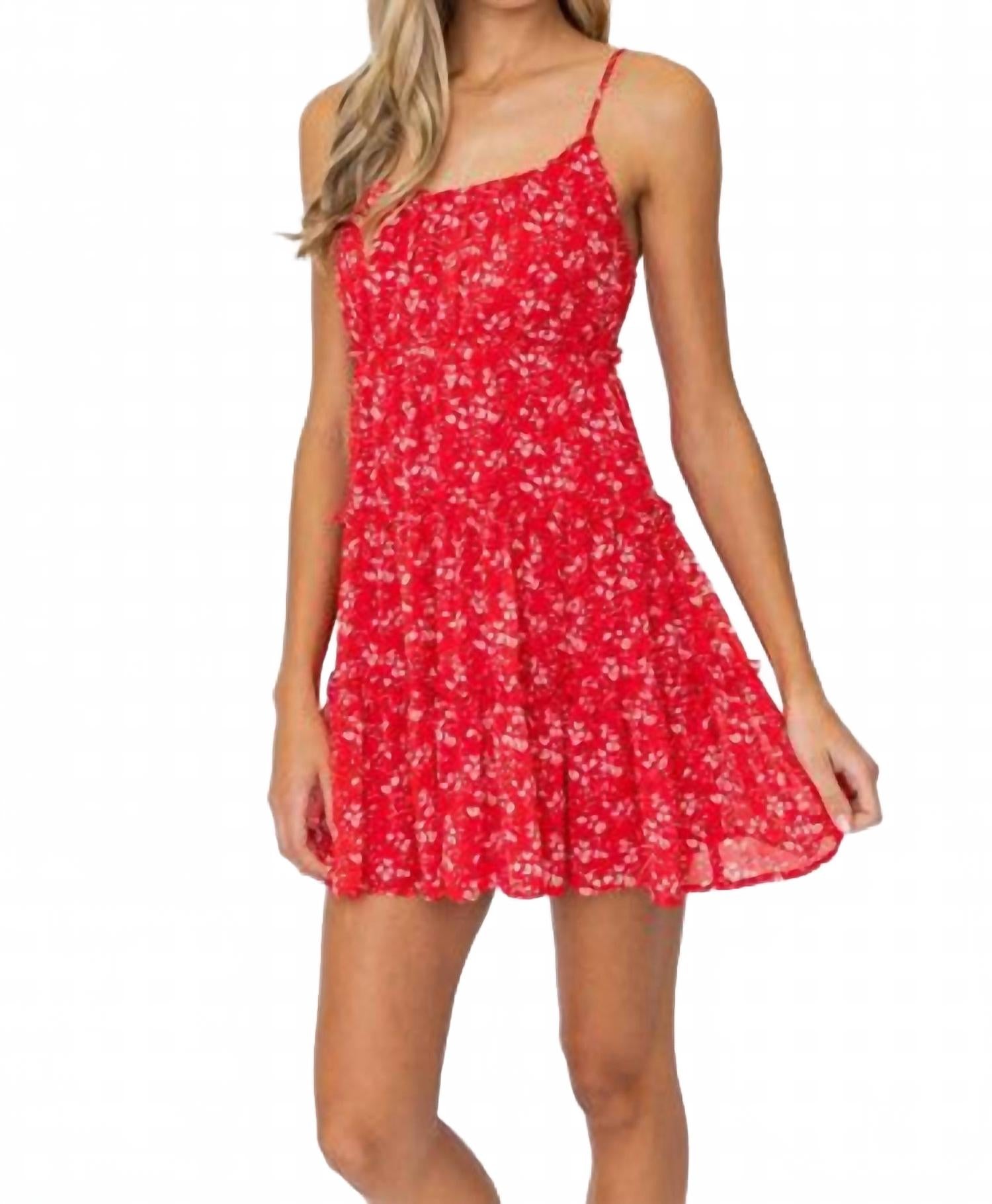 Летнее платье мини в красном LE LIS
Летнее платье мини в красном LE LIS