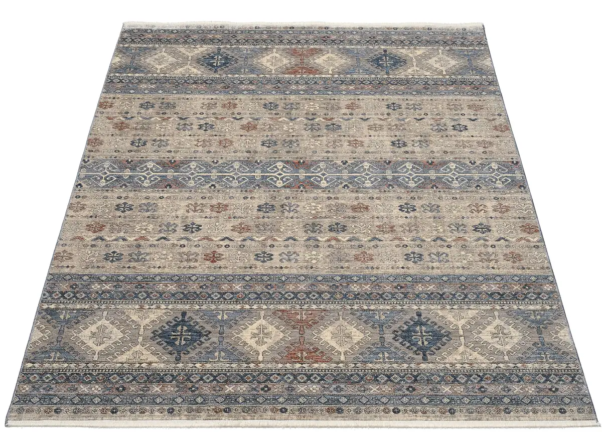 OCI THE CARPET BRAND "GRAND FASHION IKARUS" ковер, прямоугольный, винтажный вид, тонкая бахрома, гостиная OCI Die Teppichmarke 140х190 см, серый/синий
OCI THE CARPET BRAND "GRAND FASHION IKARUS" ковер, прямоугольный, винтажный вид, тонкая бахрома, гостиная OCI Die Teppichmarke 140х190 см, серый/синий