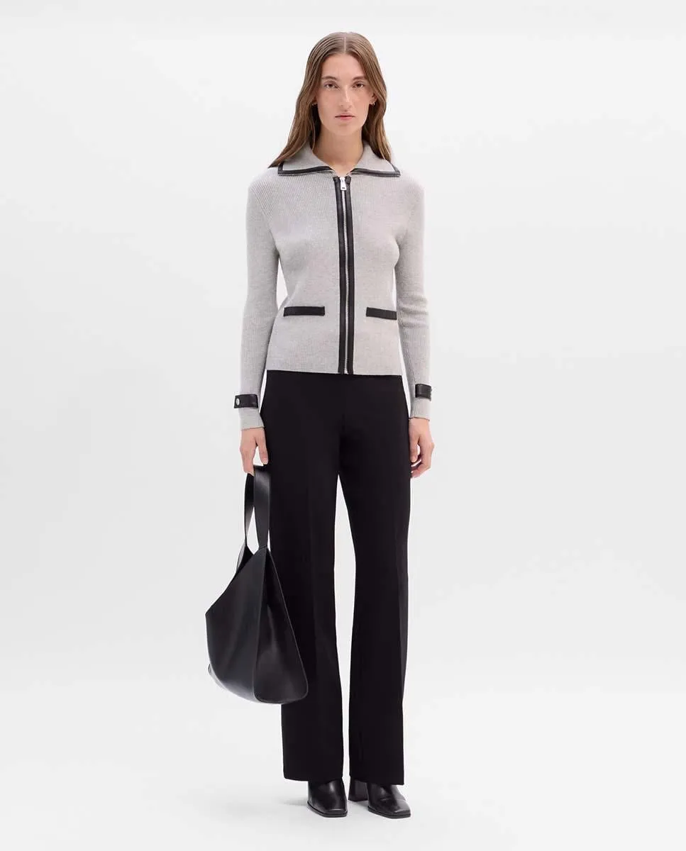 Короткий женский кардиган с яркими краями Simorra, серый
Короткий женский кардиган с яркими краями Simorra, серый