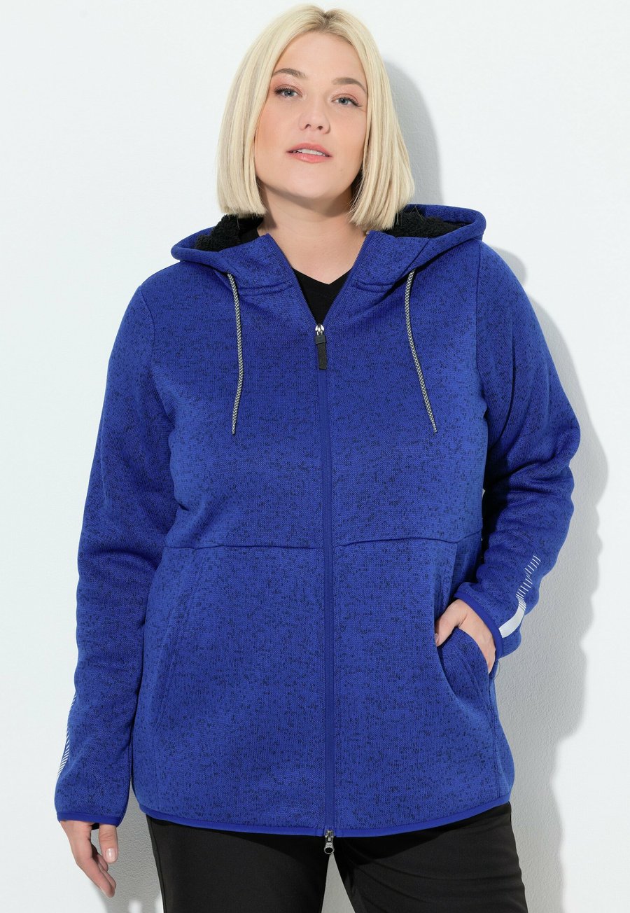 Кардиган Ulla Popken HOODED ZIP FRONT, Capri Blue/Blue
Кардиган Ulla Popken HOODED ZIP FRONT, Capri Blue/Blue