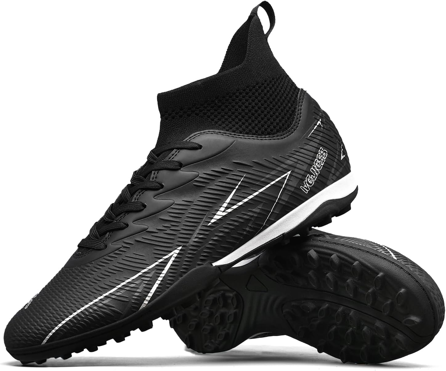 Футбольные бутсы для зала для мужчин и женщин, бутсы для игры на искусственном газоне, широкие футбольные кроссовки, FG AG TF, высокие футбольные ботинки Lozoye, черный
Футбольные бутсы для зала для мужчин и женщин, бутсы для игры на искусственном газоне, широкие футбольные кроссовки, FG AG TF, высокие футбольные ботинки Lozoye, черный