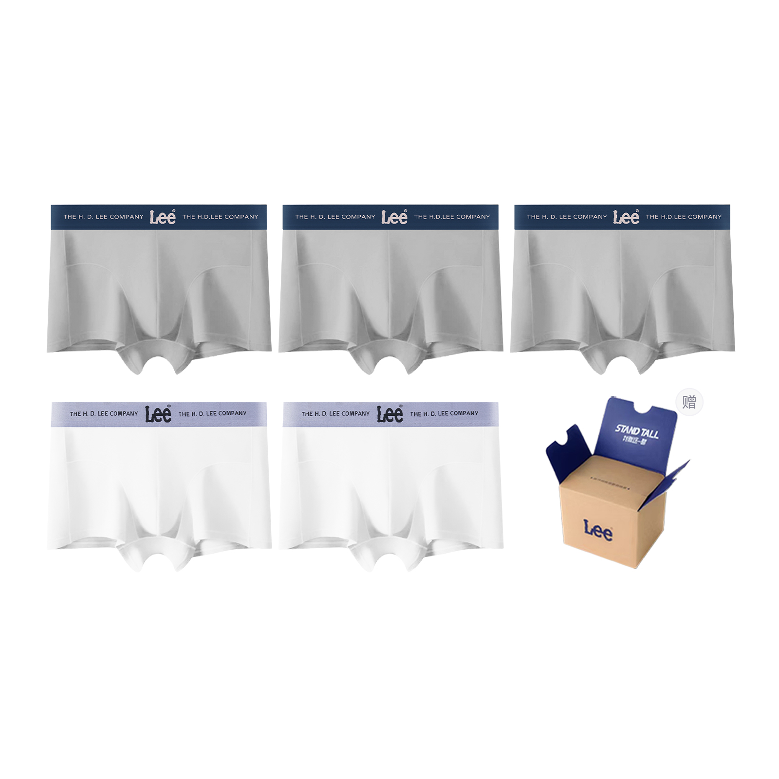 Классические трусы 101 для мужчин боксеры 3 5 штук Lee, белый
Классические трусы 101 для мужчин боксеры 3 5 штук Lee, белый