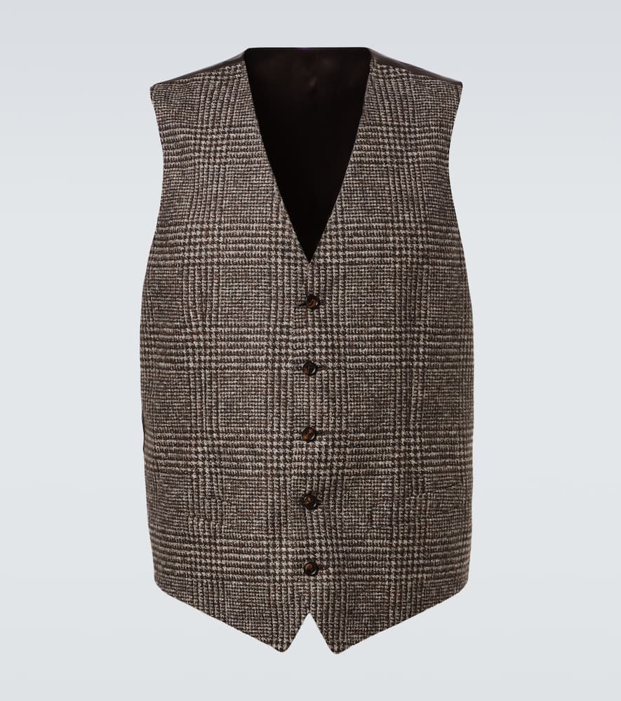 Приталенный однобортный жилет Dolce&Gabbana, Check-Tartan
Приталенный однобортный жилет Dolce&Gabbana, Check-Tartan