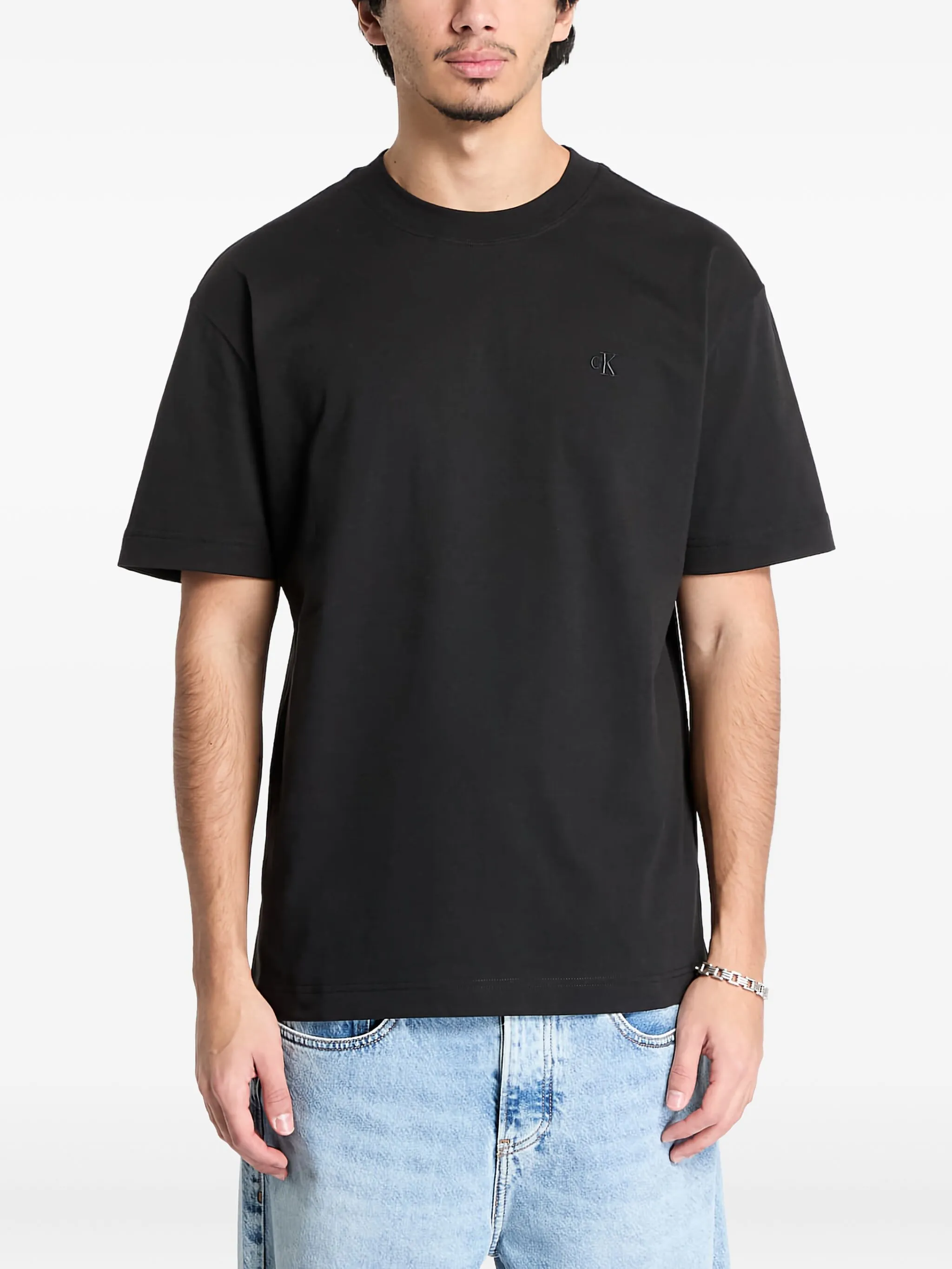 Футболка с круглым вырезом Calvin Klein Jeans, черный
Футболка с круглым вырезом Calvin Klein Jeans, черный