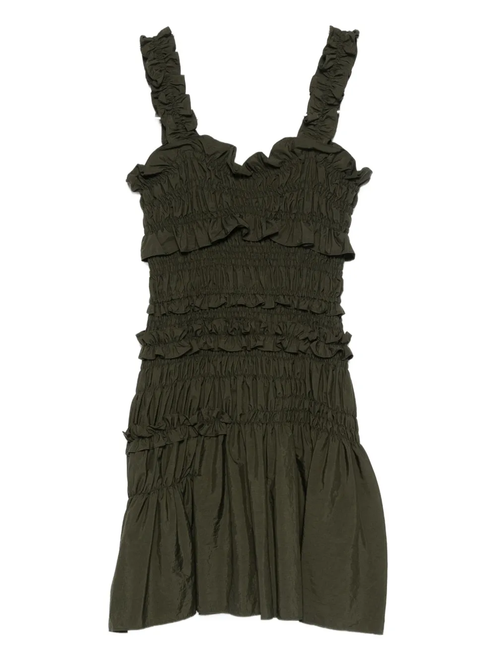 Мини-платье Oona Cecilie Bahnsen, зеленый 
Мини-платье Oona Cecilie Bahnsen, зеленый