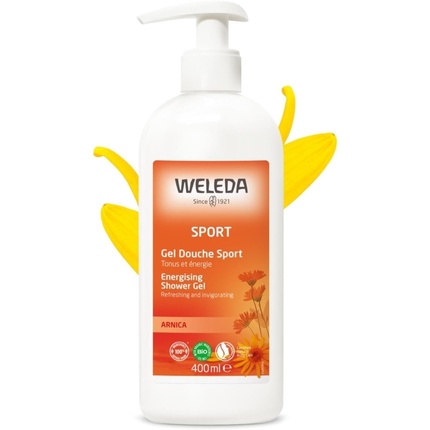 Гель для душа Arnica Sport 400 мл Weleda
Гель для душа Arnica Sport 400 мл Weleda