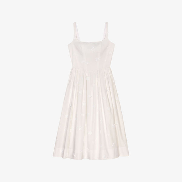 Платье Maje с пайетками, белый
Платье Maje с пайетками, белый