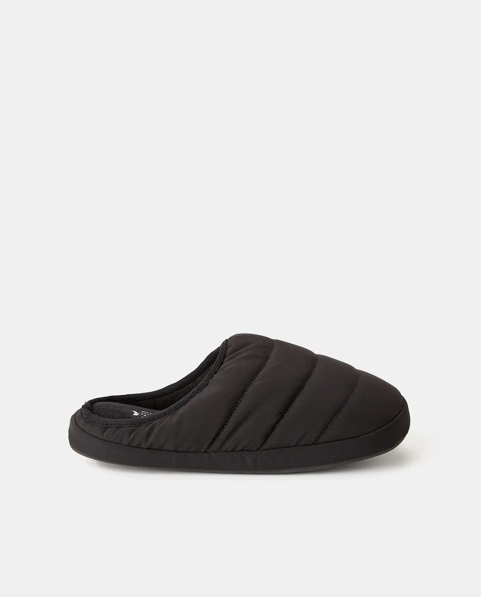 Домашняя тапочка из нейлона с закрытым мыском Green Coast, черный
Домашняя тапочка из нейлона с закрытым мыском Green Coast, черный