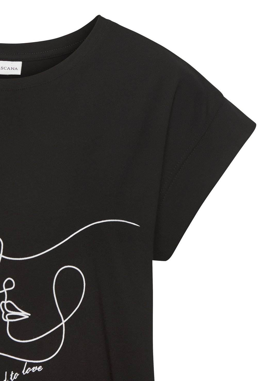 Футболка с принтом FACES LASCANA, черный
Футболка с принтом FACES LASCANA, черный