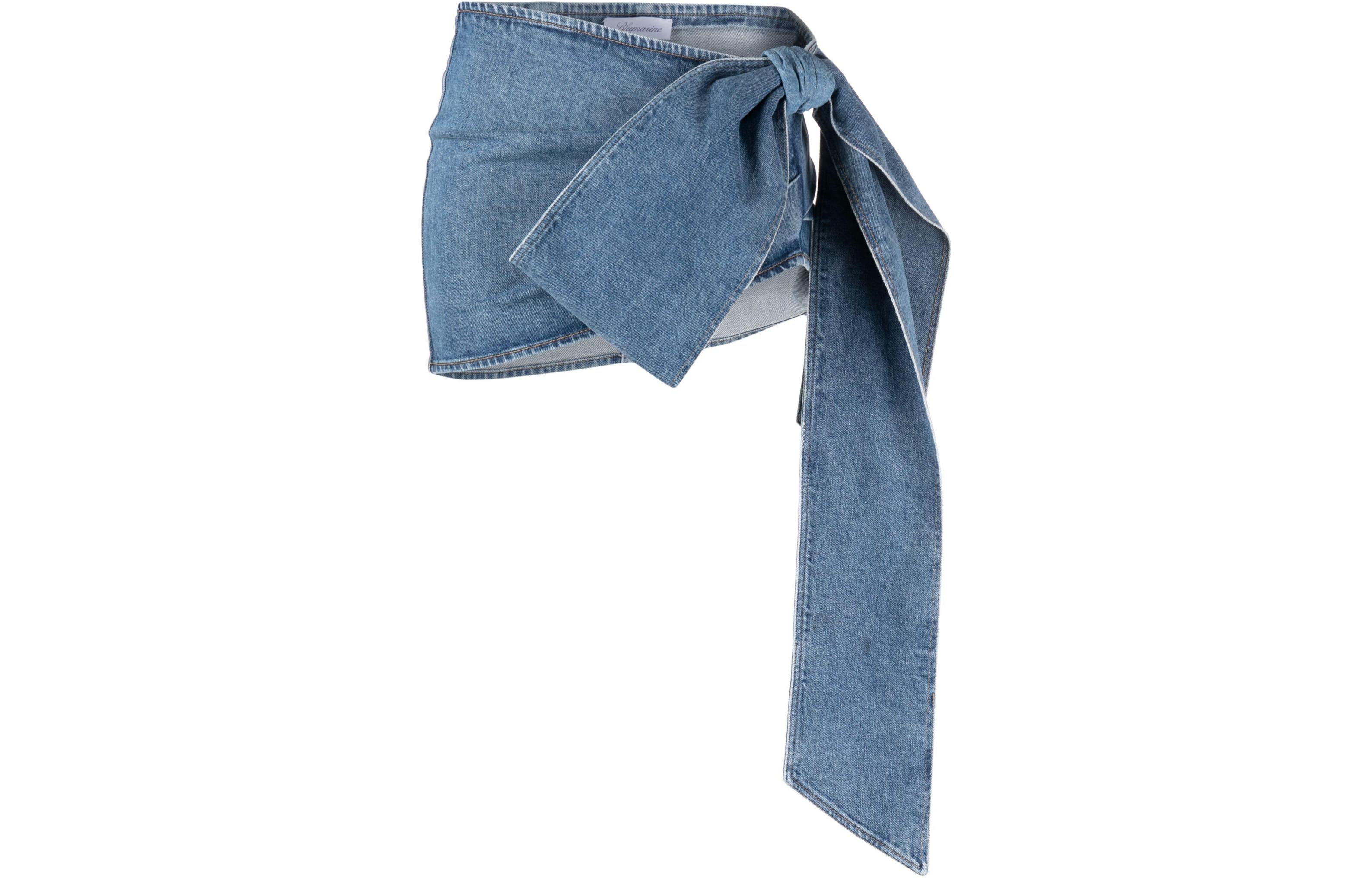 Джинсовая мини-юбка oversize с бантом Blumarine, синий
Джинсовая мини-юбка oversize с бантом Blumarine, синий