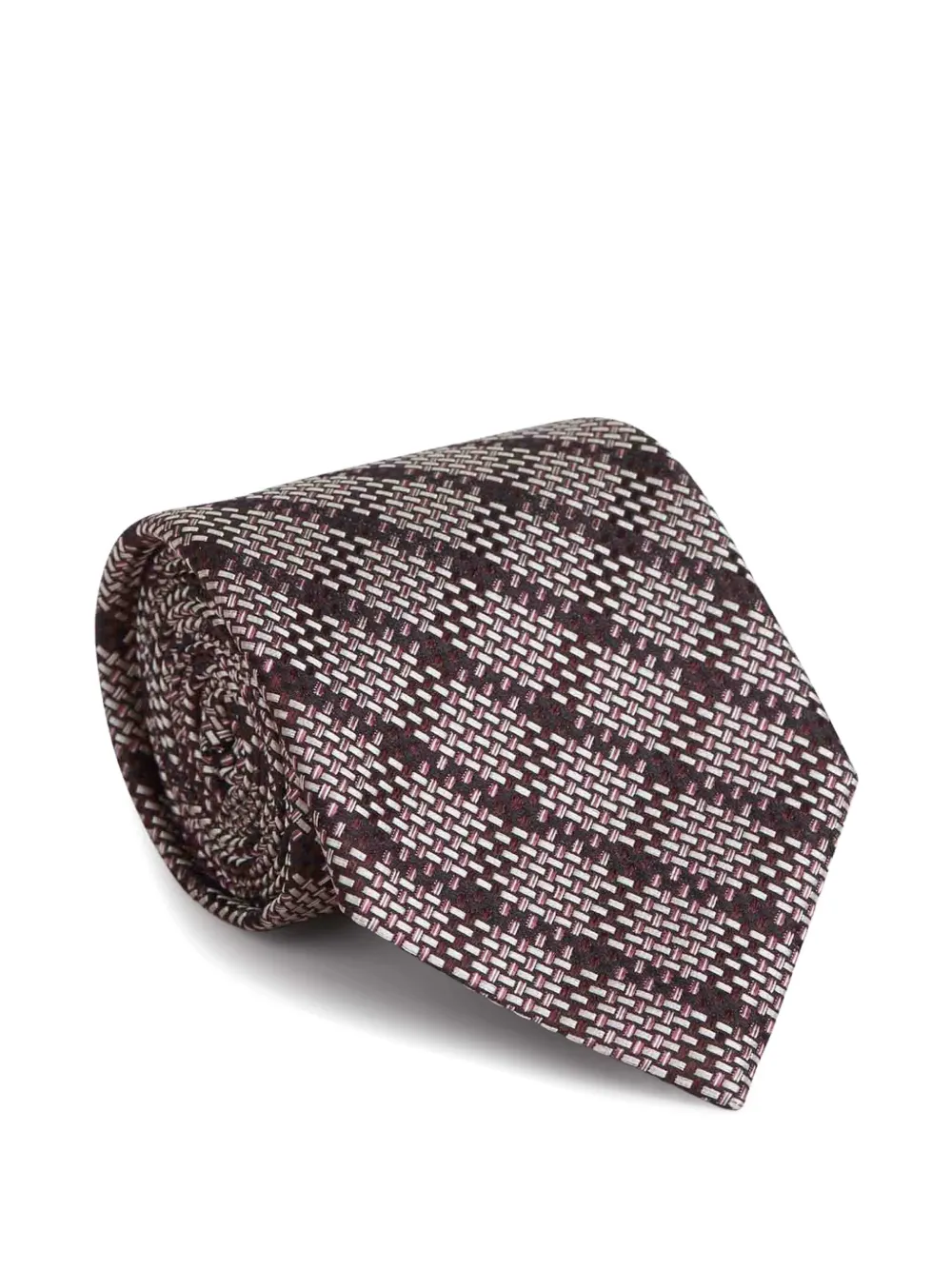 Шелковый галстук с узором Zegna, красный
Шелковый галстук с узором Zegna, красный