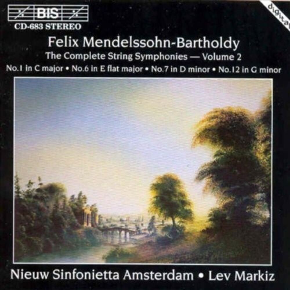 Диск CD String Symphonies Nos. 1 6 7 & - Felix Mendelssohn
Диск CD String Symphonies Nos. 1 6 7 & - Felix Mendelssohn