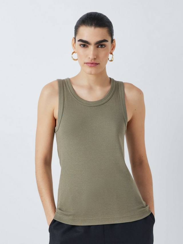 Майка из органического хлопка John Lewis, хаки
Майка из органического хлопка John Lewis, хаки