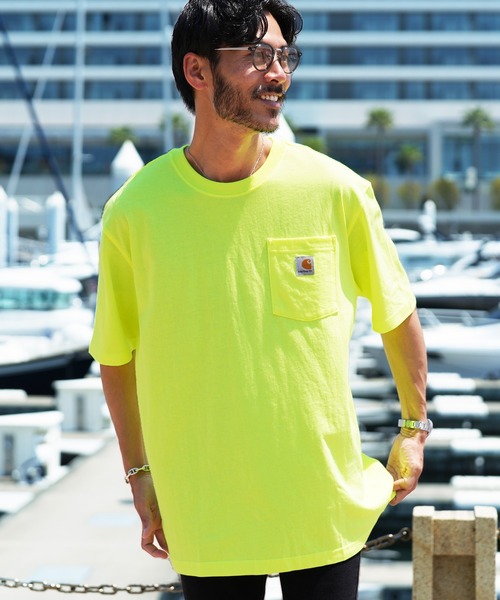 Футболка рабочая с коротким рукавом, большими карманами и нашивкой с логотипом Carhartt
Футболка рабочая с коротким рукавом, большими карманами и нашивкой с логотипом Carhartt