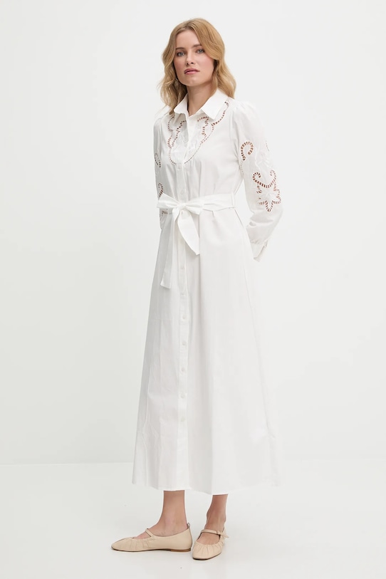 Хлопковое платье Answear.Lab, бежевый
Хлопковое платье Answear.Lab, бежевый