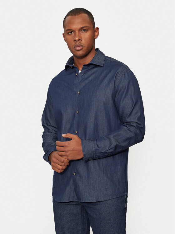 Джинсовая рубашка обычного кроя Selected Homme, синий
Джинсовая рубашка обычного кроя Selected Homme, синий