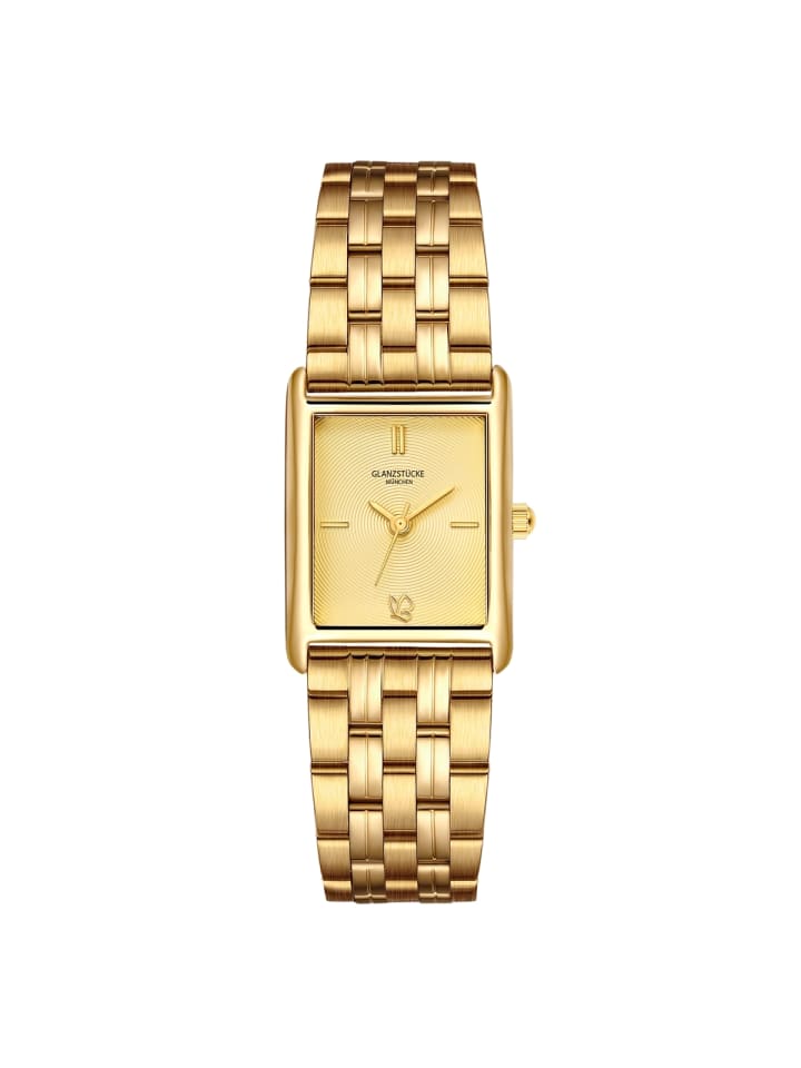 Glanzstücke München Часы из нержавеющей стали в корпусе из желтого золота
Glanzstücke München Часы из нержавеющей стали в корпусе из желтого золота