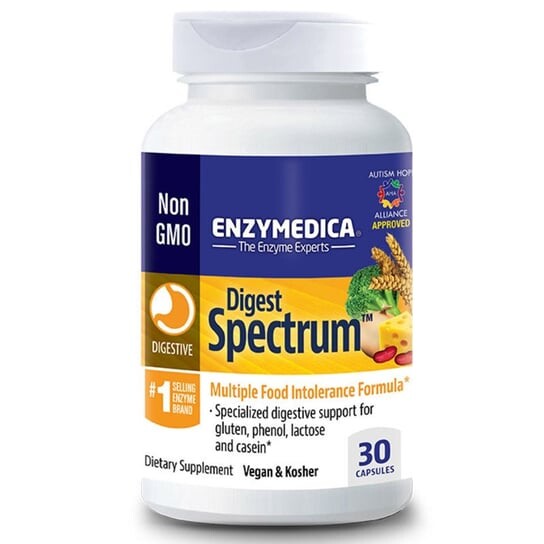 Enzymedica, Digest Spectrum 30 капсул
Enzymedica, Digest Spectrum 30 капсул