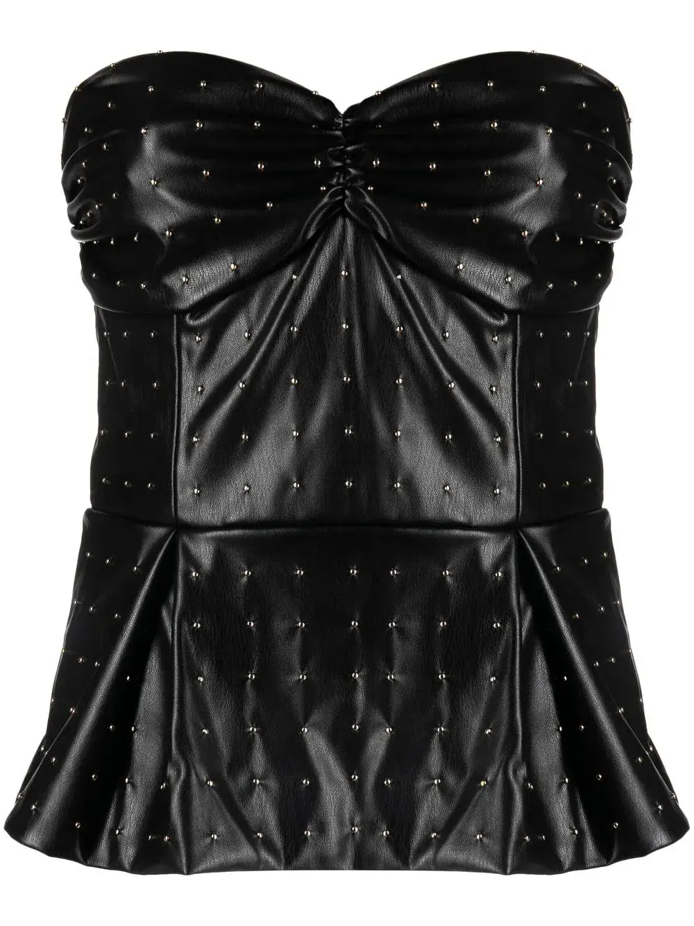 Топ с баской ROTATE BIRGER CHRISTENSEN, черный
Топ с баской ROTATE BIRGER CHRISTENSEN, черный