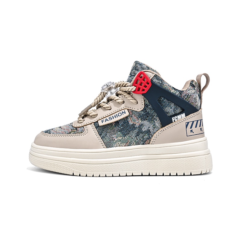 Дышащие детские кроссовки для скейтбординга FCMM, бежевый/синий
Дышащие детские кроссовки для скейтбординга FCMM, бежевый/синий