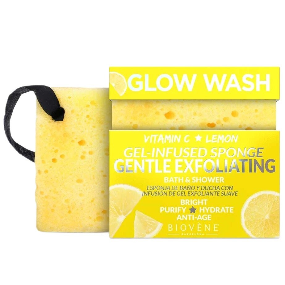 Biovene Glow Wash нежно отшелушивающий спонж с витамином С 75г
Biovene Glow Wash нежно отшелушивающий спонж с витамином С 75г