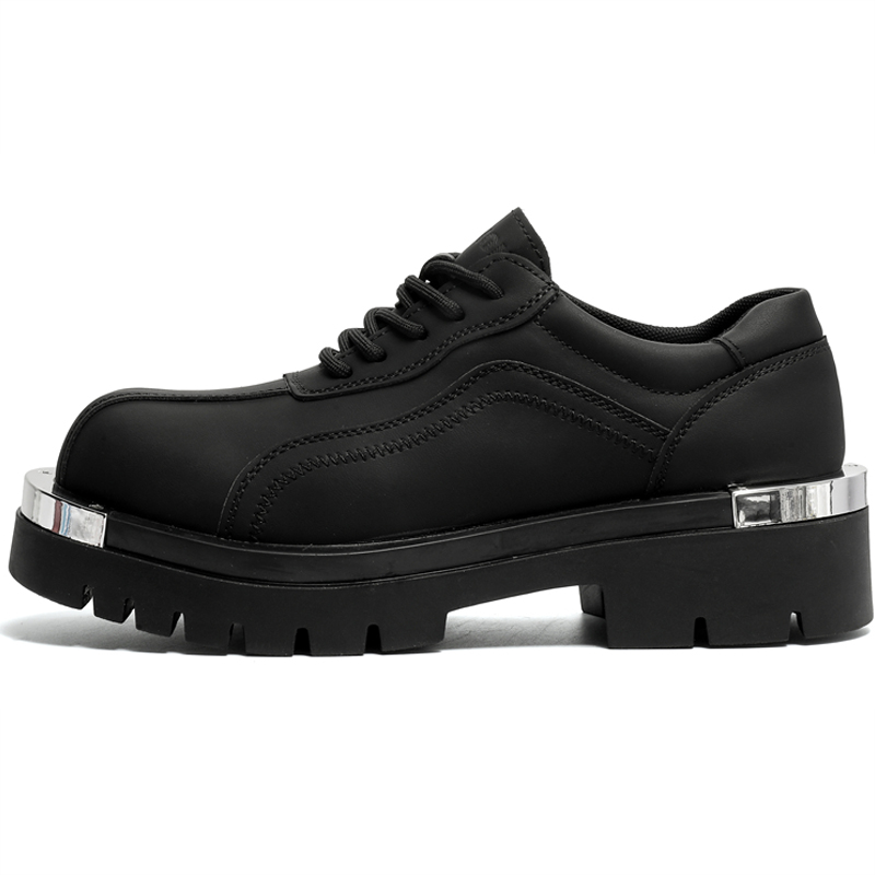 Повседневные мужские туфли SHUPATE черные, черные с увеличенной высотой 
Повседневные мужские туфли SHUPATE черные, черные с увеличенной высотой