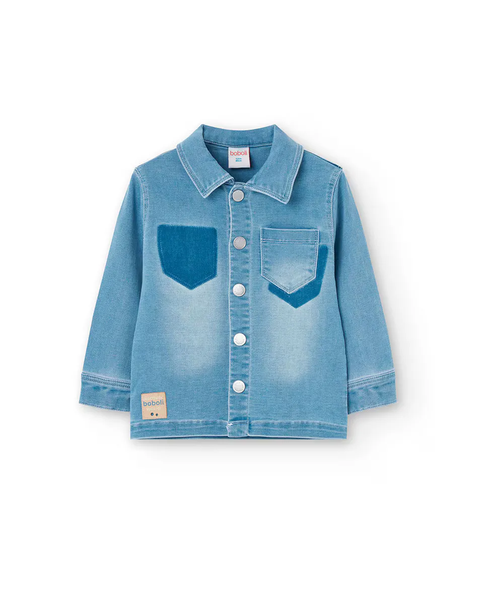Рубашка для мальчиков с длинными рукавами и кнопками Boboli, голубой
Рубашка для мальчиков с длинными рукавами и кнопками Boboli, голубой