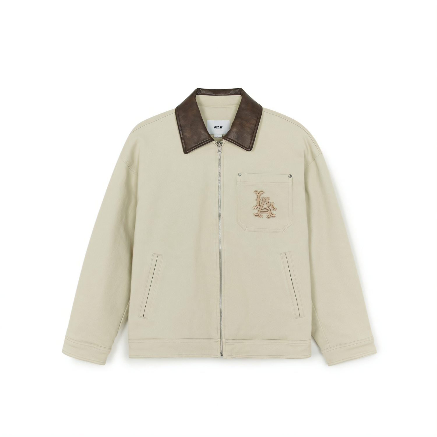 MLB Куртка унисекс, светло-бежевый цвет, с лацканами, рабочая одежда средней строгости
MLB Куртка унисекс, светло-бежевый цвет, с лацканами, рабочая одежда средней строгости