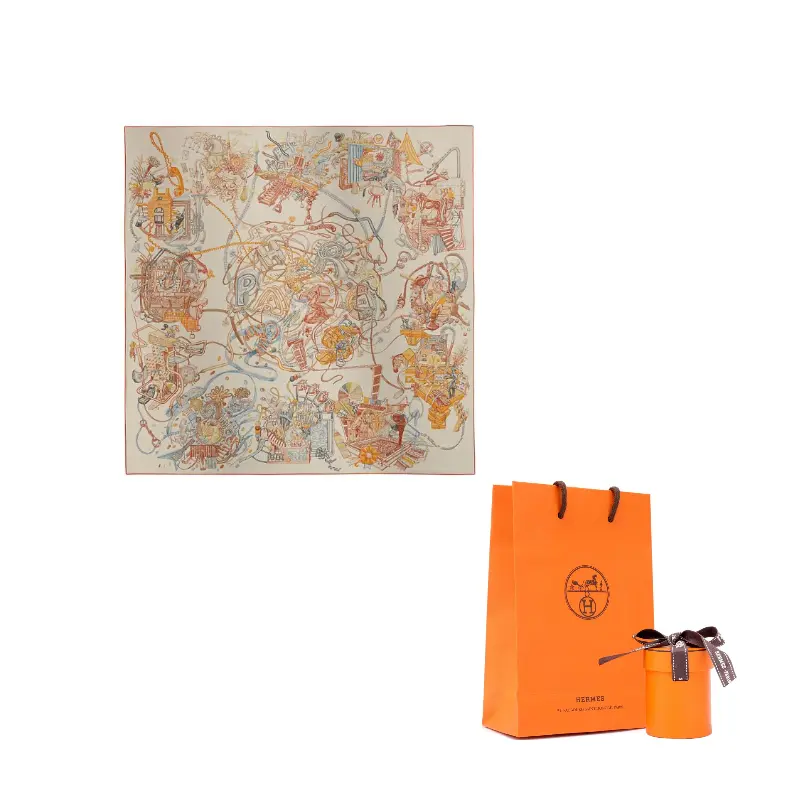 HERMES Кашемировый шелковый шарф унисекс бежевый, Beige
HERMES Кашемировый шелковый шарф унисекс бежевый, Beige