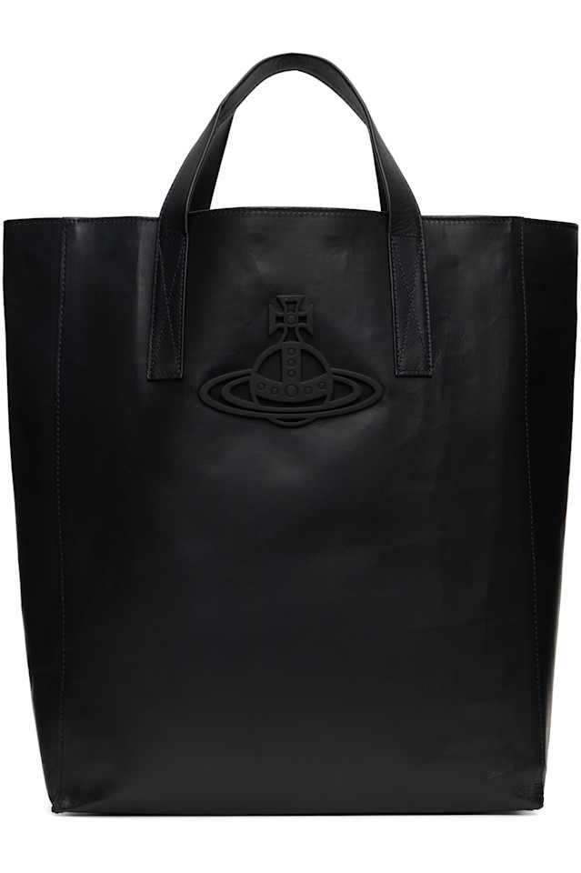 Кожаная сумка-тоут Sarah Medium Vivienne Westwood, черный
Кожаная сумка-тоут Sarah Medium Vivienne Westwood, черный