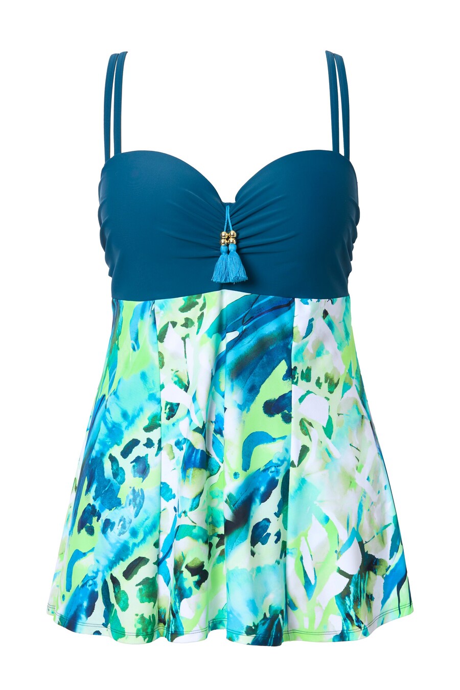 Платье-купальник с бралеттом Ulla Popken, синий
Платье-купальник с бралеттом Ulla Popken, синий