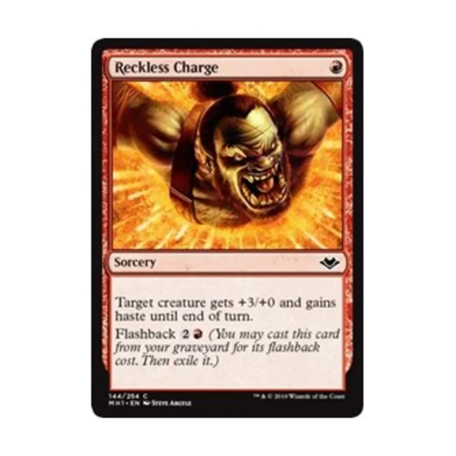 CCG Безрассудный натиск (С), MTG - Modern Horizons 
CCG Безрассудный натиск (С), MTG - Modern Horizons