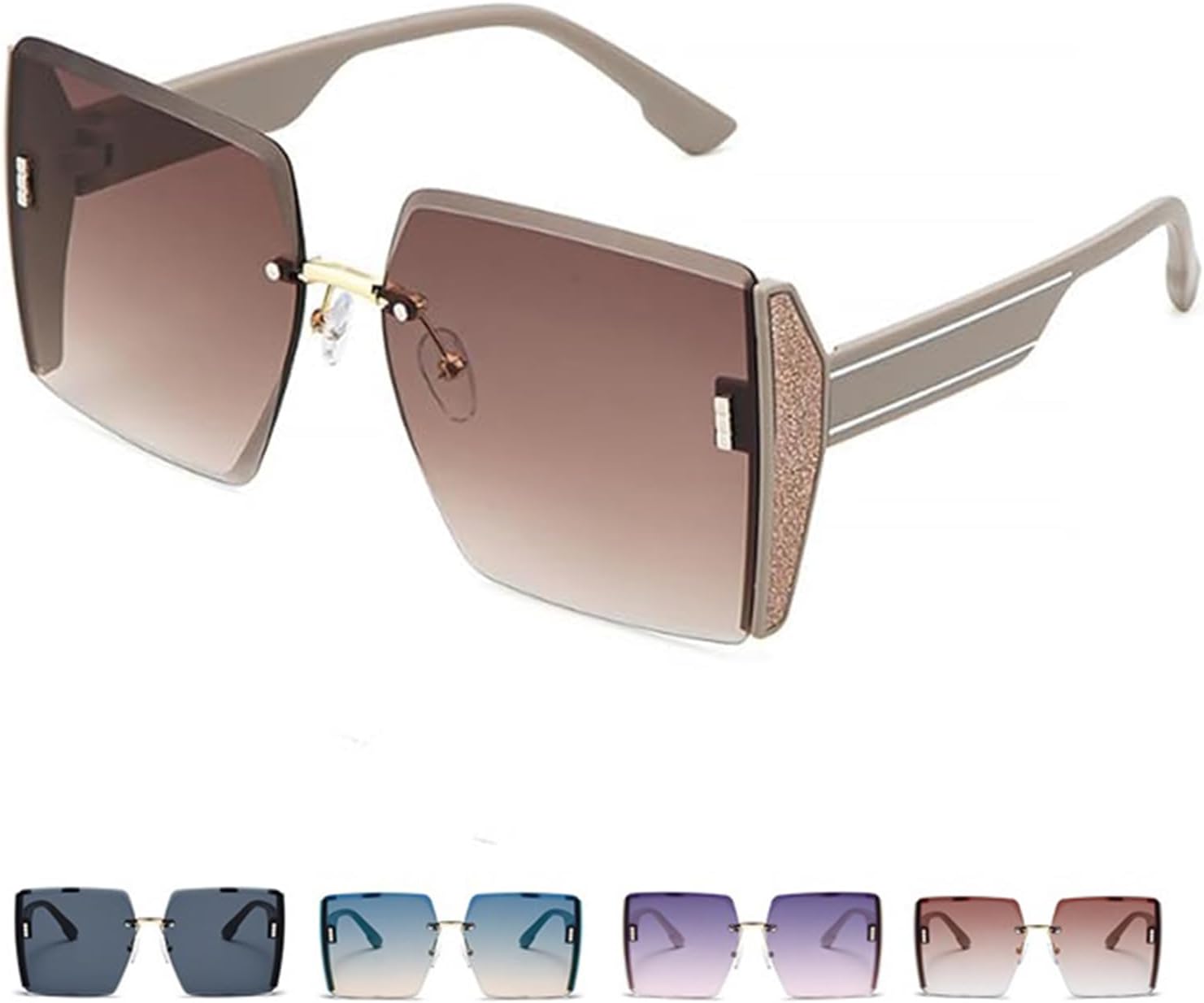 Солнцезащитные очки для женщин, крупная оправа, квадратные солнцезащитные очки увеличенного размера, градиентные солнцезащитные очки (градиентный коричневый) IMMUNOTRAX, Gradient Brown
Солнцезащитные очки для женщин, крупная оправа, квадратные солнцезащитные очки увеличенного размера, градиентные солнцезащитные очки (градиентный коричневый) IMMUNOTRAX, Gradient Brown