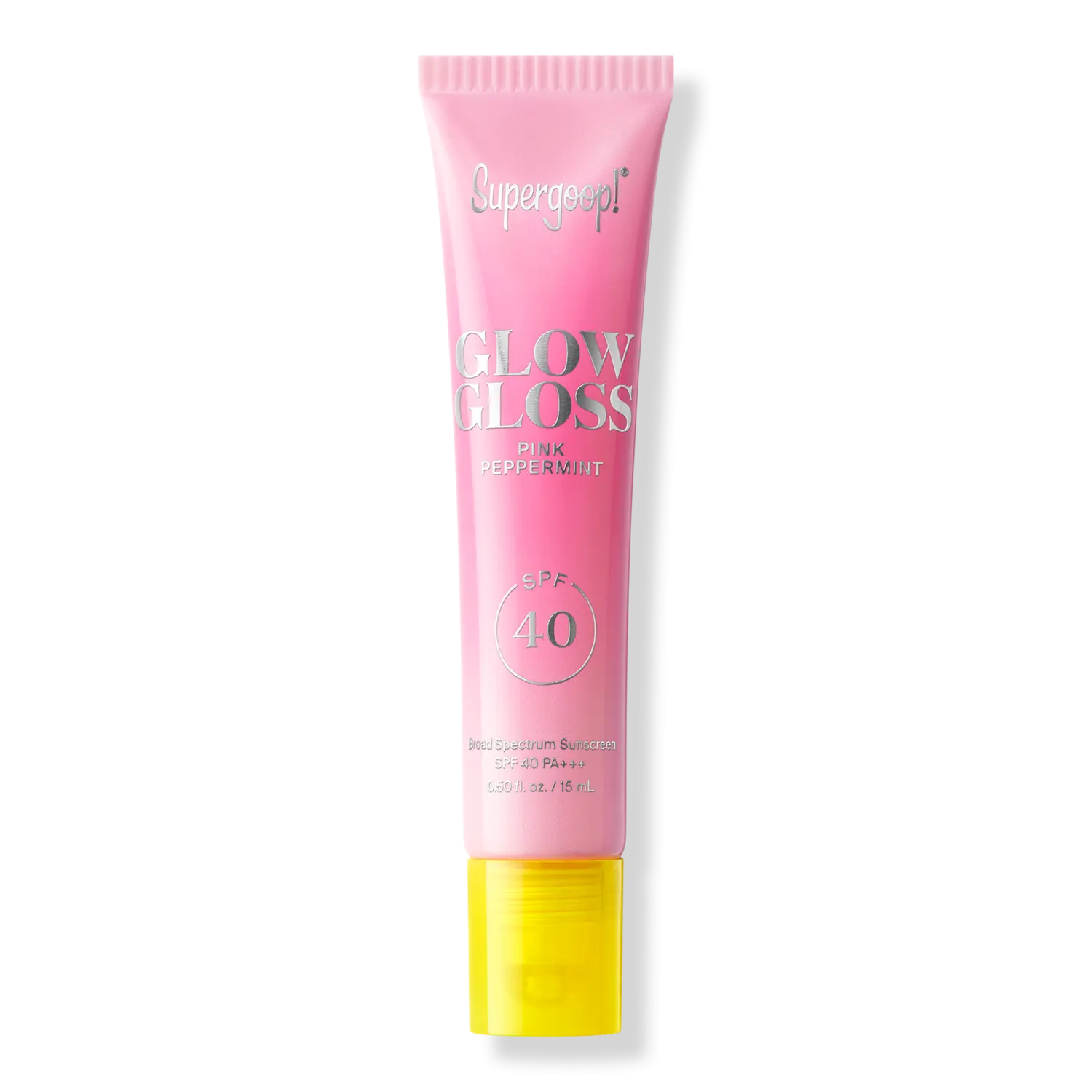 Блеск для губ Glow Gloss SPF 40 с пептидами и маслом ши Supergoop!, Pink Pepperment (sheer candy pink tint)
Блеск для губ Glow Gloss SPF 40 с пептидами и маслом ши Supergoop!, Pink Pepperment (sheer candy pink tint)