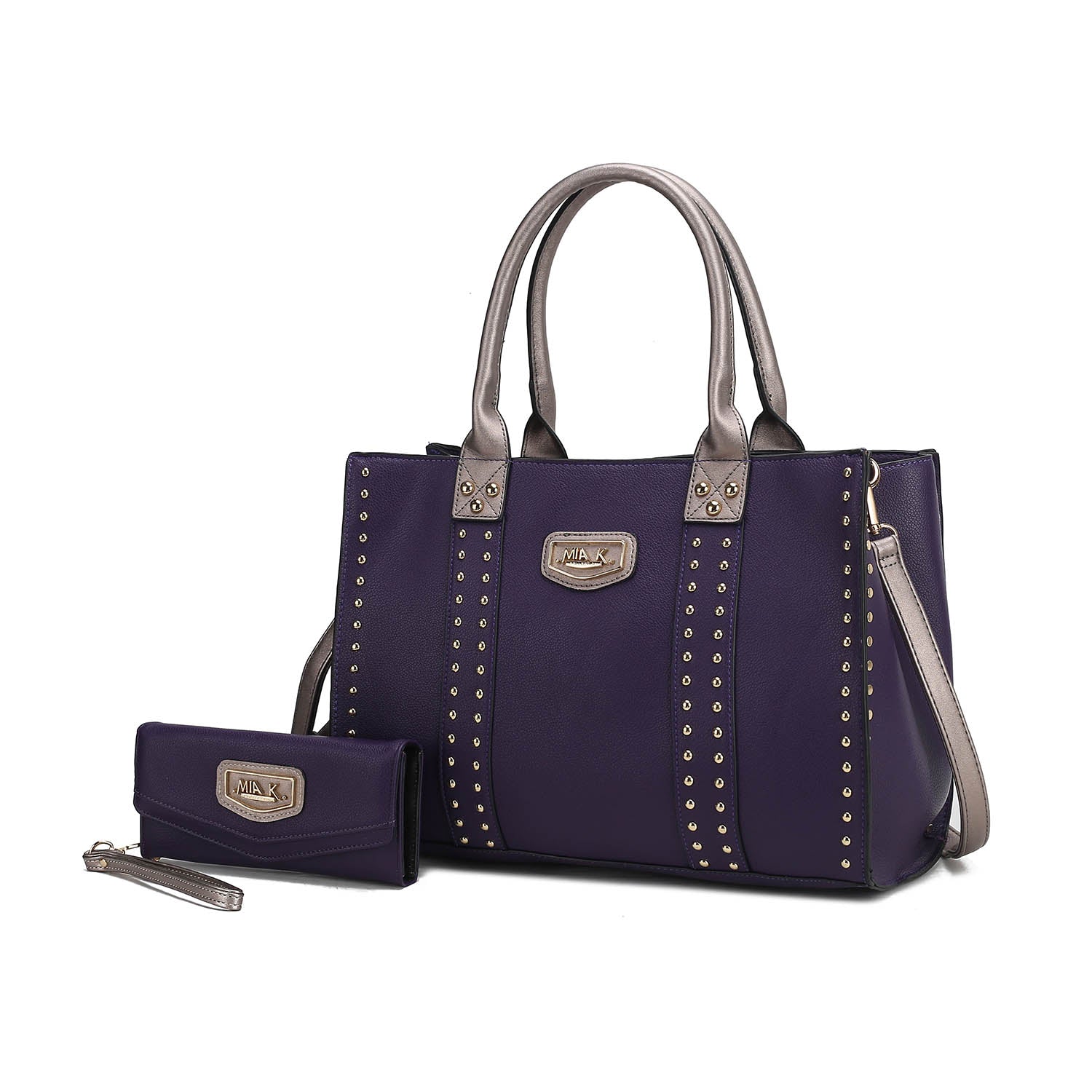 Женская сумка-тоут Davina из веганской кожи с кошельком MKF Collection By Mia K., фиолетовый
Женская сумка-тоут Davina из веганской кожи с кошельком MKF Collection By Mia K., фиолетовый