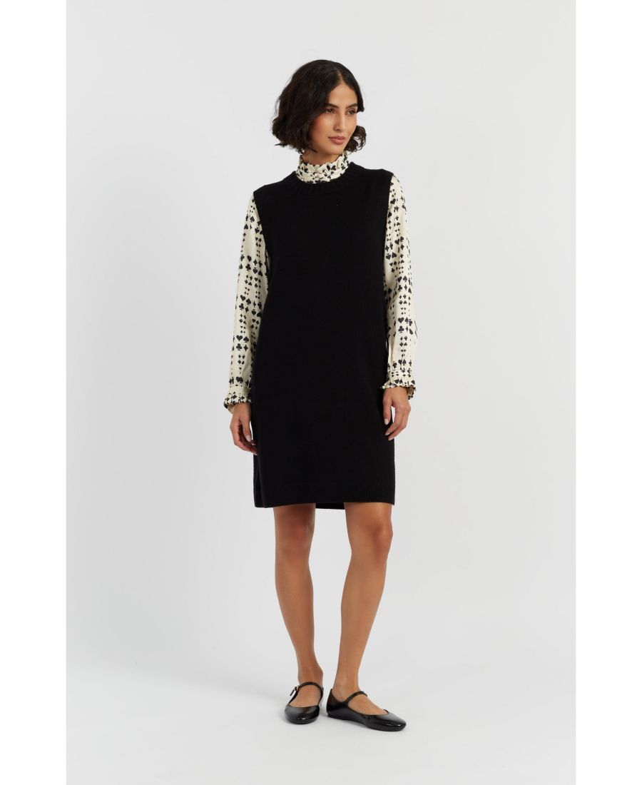 Женское мини-платье из шерсти и кашемира Chinti & Parker, Black
Женское мини-платье из шерсти и кашемира Chinti & Parker, Black