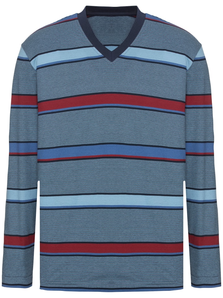 WITT WEIDEN Пижама в сине-красную полоску
WITT WEIDEN Пижама в сине-красную полоску