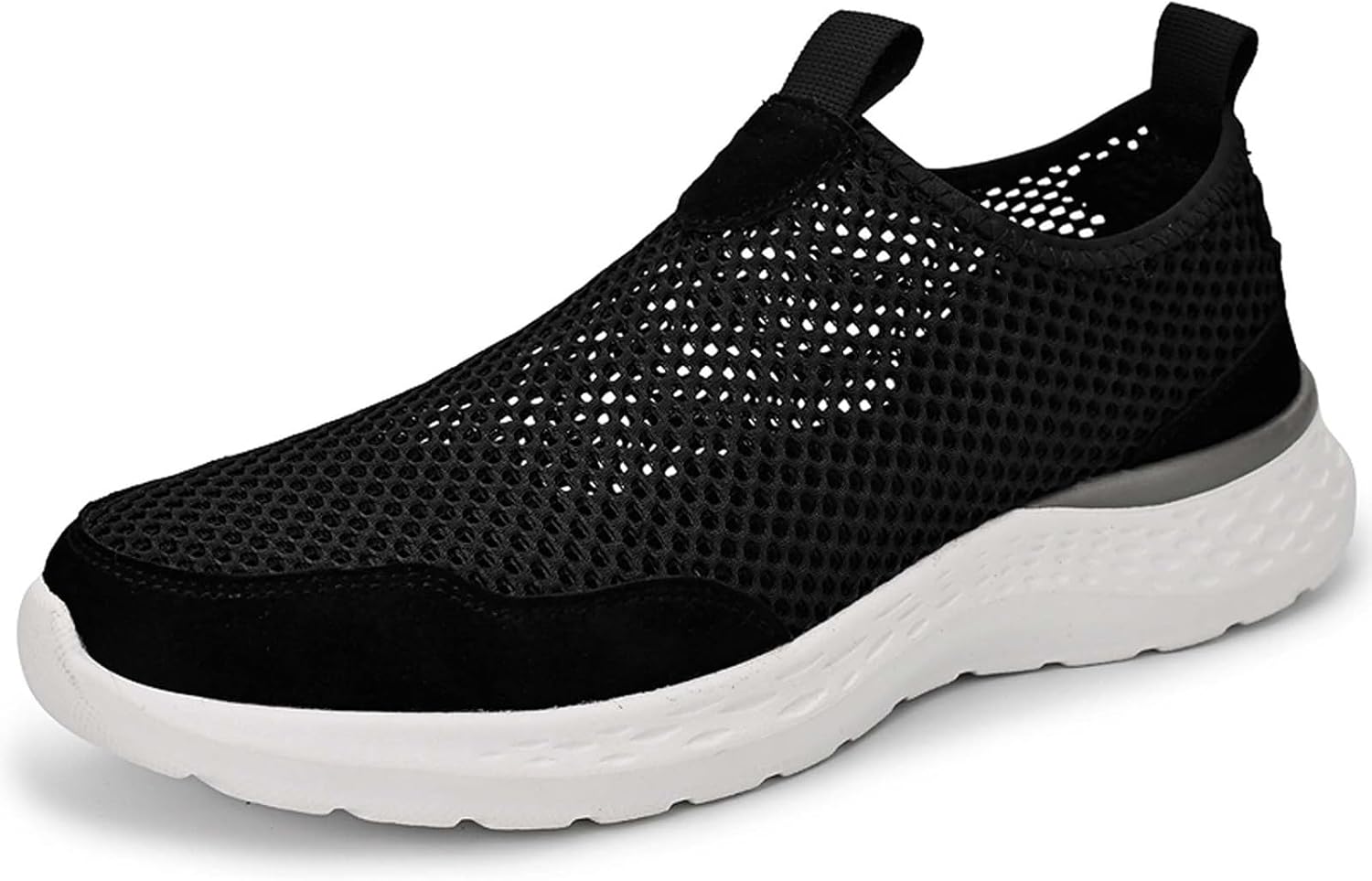 Мужские модные дышащие кроссовки с сеткой для прогулок, повседневные удобные легкие наружные кроссовки с подошвой, предотвращающей скольжение, для походов, большие размеры 5-13 US Generic, черный
Мужские модные дышащие кроссовки с сеткой для прогулок, повседневные удобные легкие наружные кроссовки с подошвой, предотвращающей скольжение, для походов, большие размеры 5-13 US Generic, черный