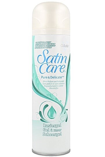Женский гель для бритья Gillette сатиновый чистый 200мл, Inne
Женский гель для бритья Gillette сатиновый чистый 200мл, Inne