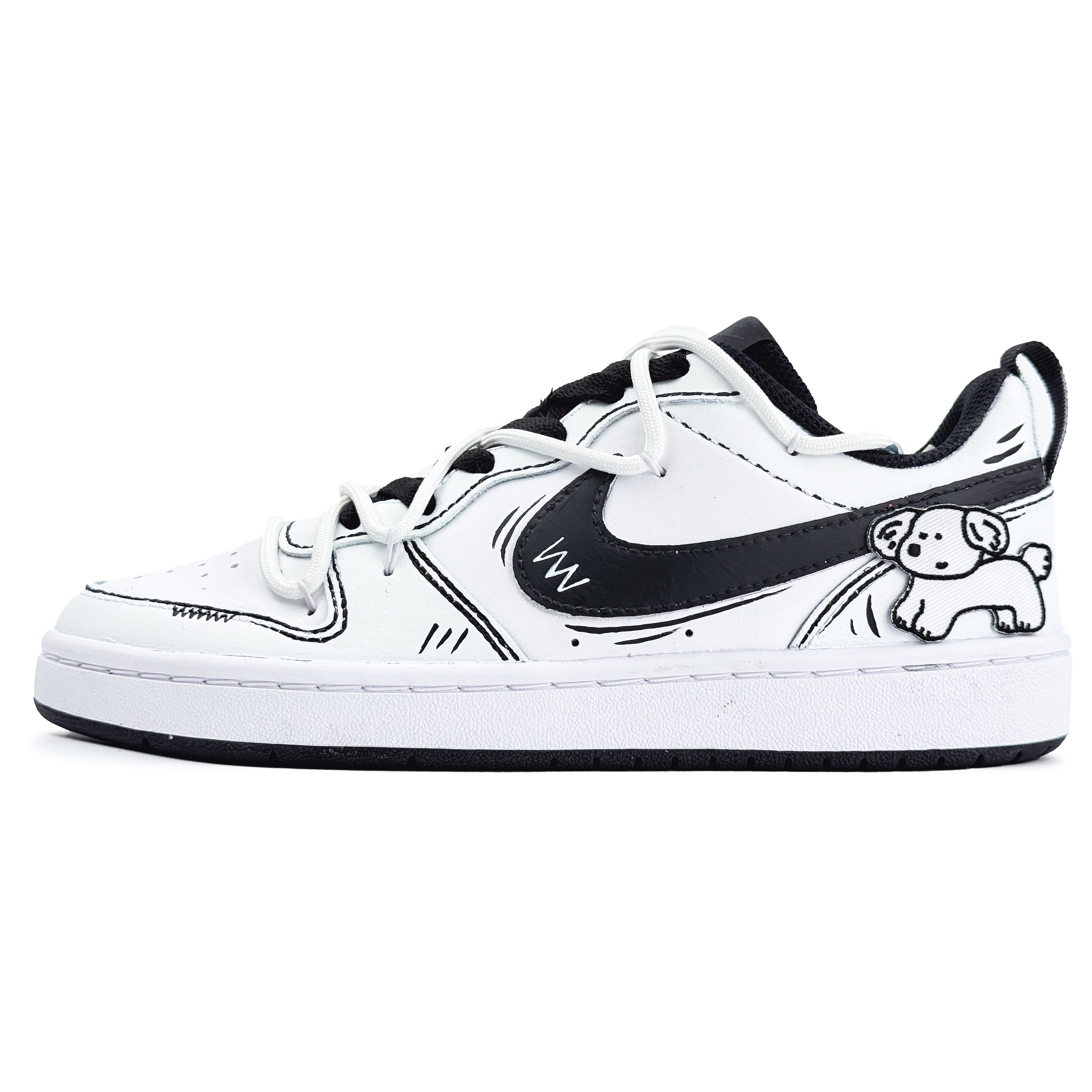 Детские кроссовки для скейтбординга Court Borough с нескользящей подошвой и износостойкими подошвами для подростков Nike, черный/белый
Детские кроссовки для скейтбординга Court Borough с нескользящей подошвой и износостойкими подошвами для подростков Nike, черный/белый