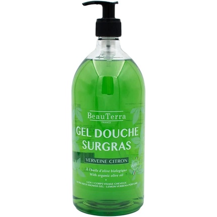 Гель для душа Surgras 1 л для чувствительной кожи с ароматом вербены Beauterra
Гель для душа Surgras 1 л для чувствительной кожи с ароматом вербены Beauterra