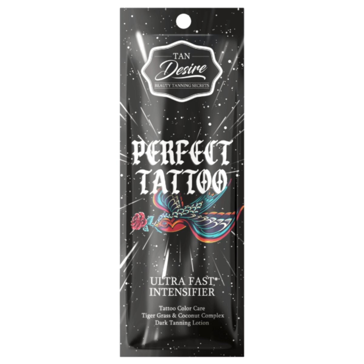 Tan Desire, Perfect Tattoo, ультрабыстрый ускоритель загара, 15 мл
Tan Desire, Perfect Tattoo, ультрабыстрый ускоритель загара, 15 мл