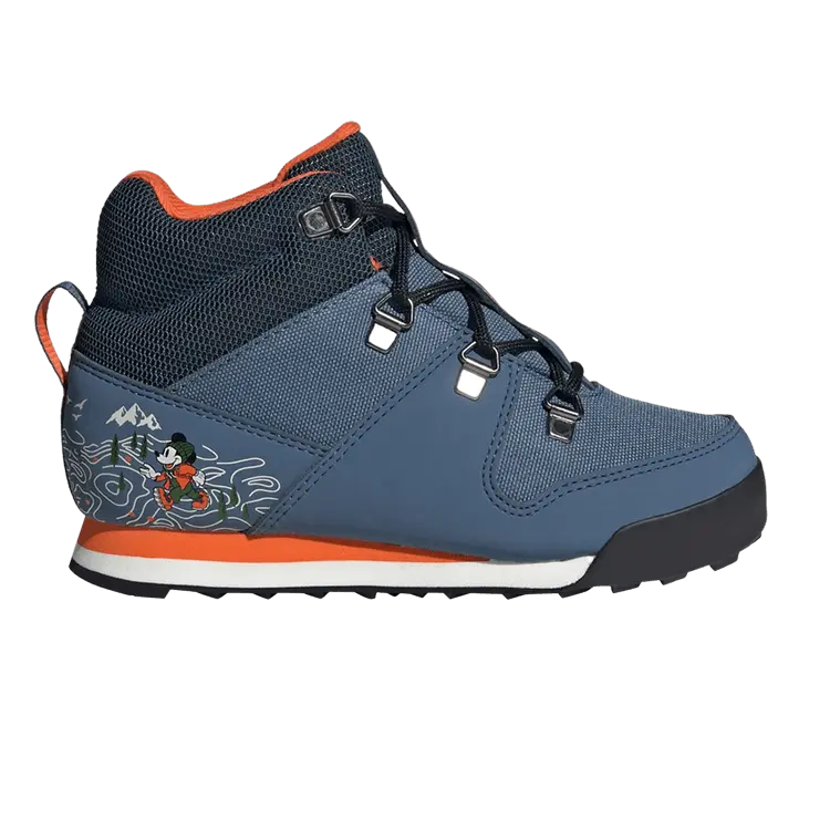 Кроссовки Disney x Terrex Snowpitch Cold.Rdy K 'Mickey in the Outdoors', синий
Кроссовки Disney x Terrex Snowpitch Cold.Rdy K 'Mickey in the Outdoors', синий