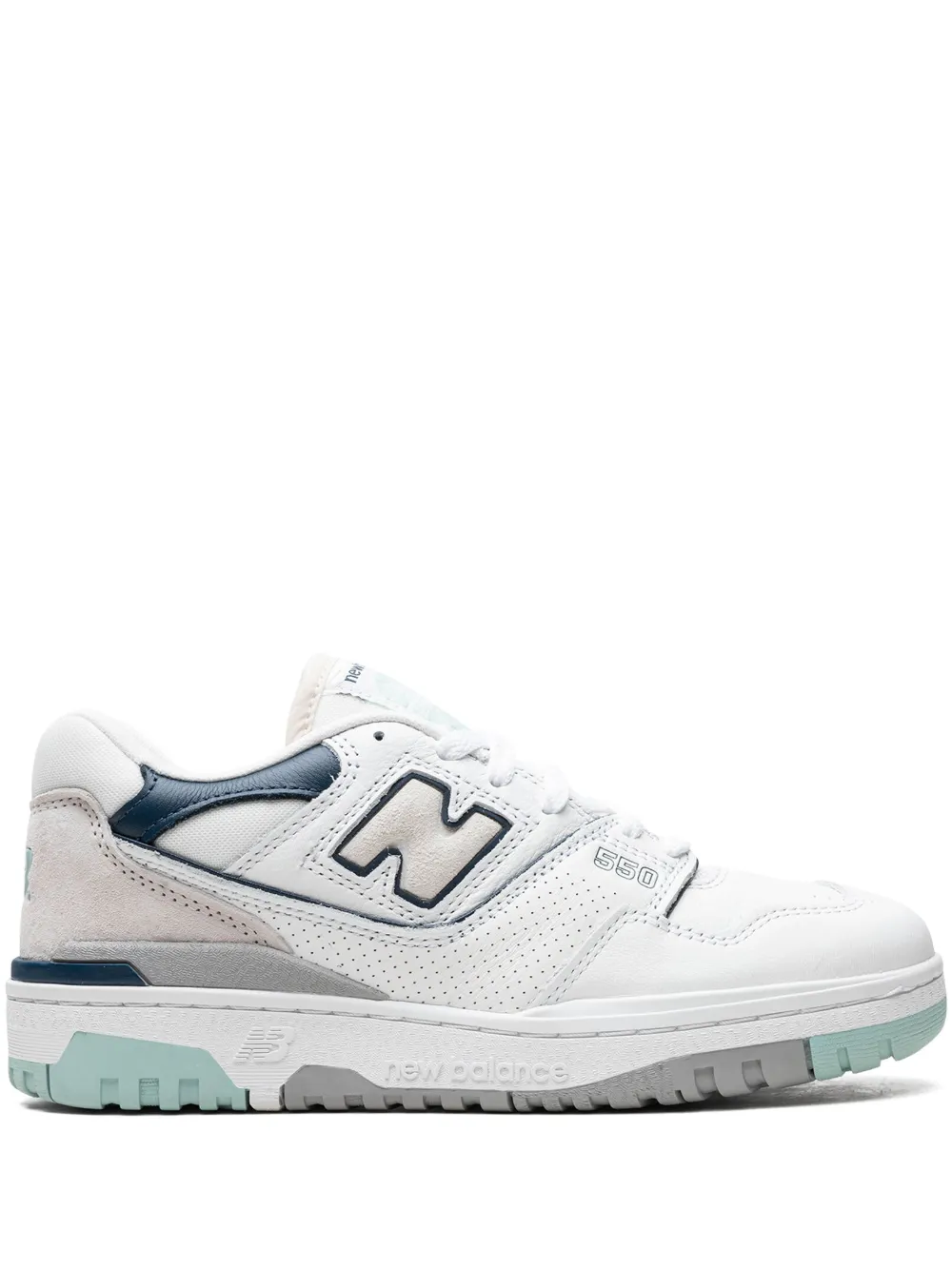 Кроссовки 550 White / Winter Fog NEW BALANCE, белый 
Кроссовки 550 White / Winter Fog NEW BALANCE, белый